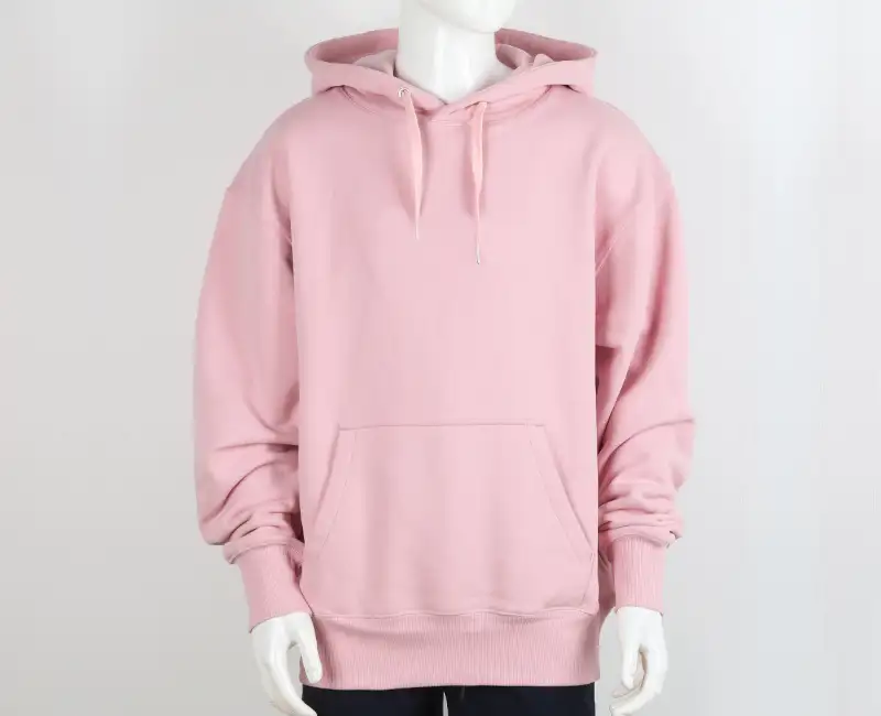 Solid oversized heavyweight hoodie